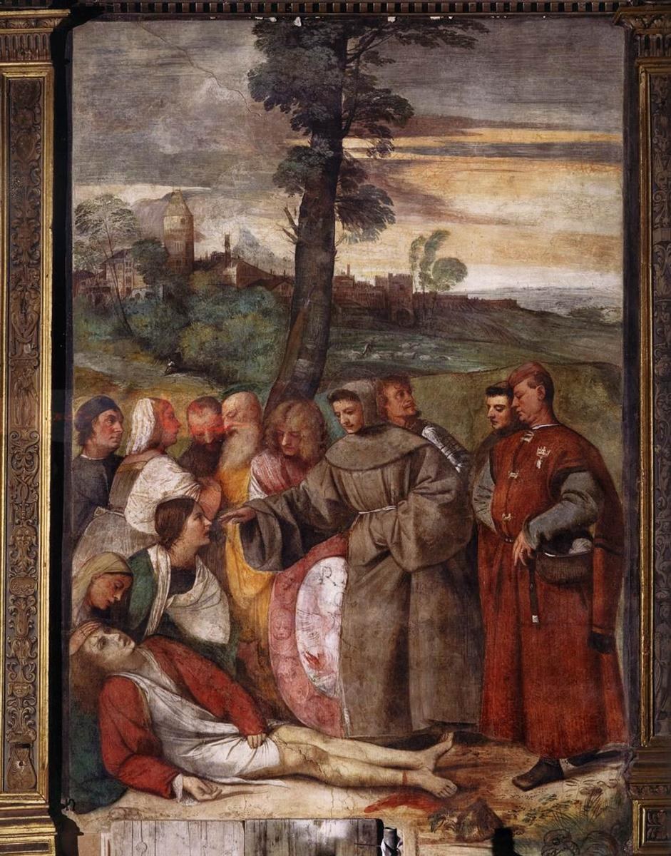 Исцеление разгневанного сына, 1511