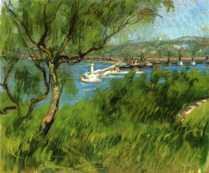 Вид на порт, c.1902