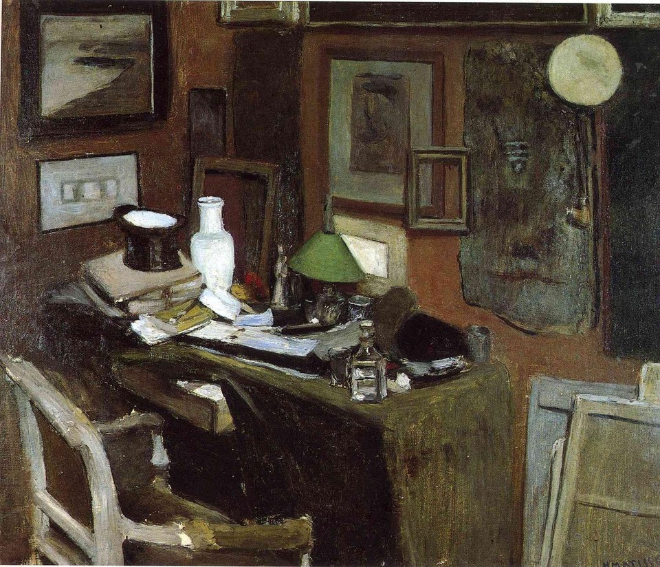 Интерьер с цилиндром, 1896