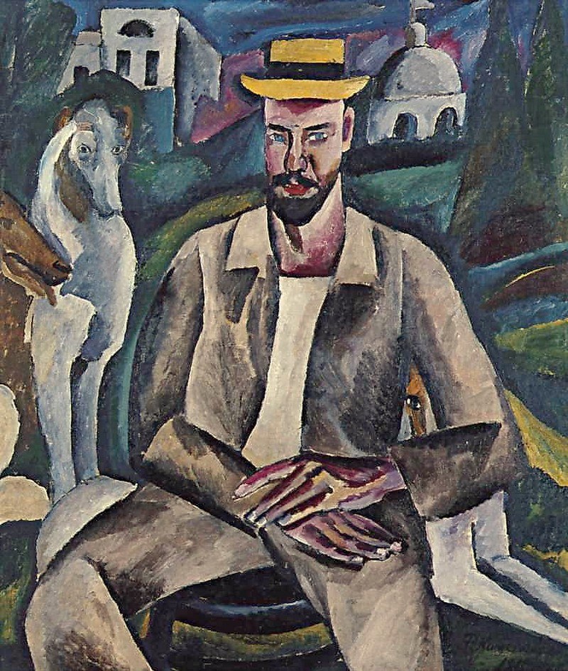Портрет художника В. В. Рождественского