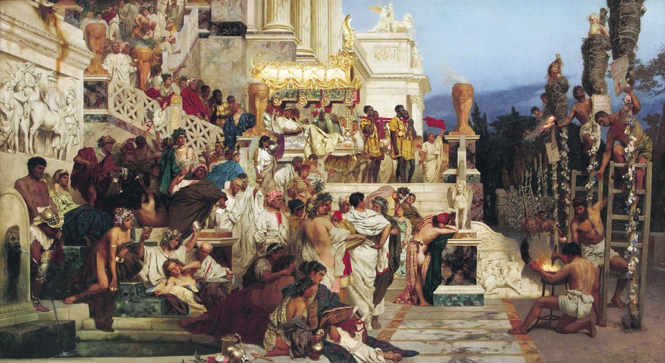 Факелы Нерона (Свет христианства), 1876 - Генрих Семирадский
