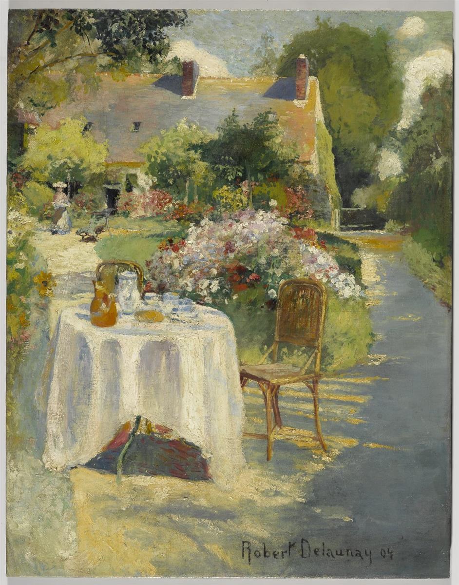 В саду, c.1904