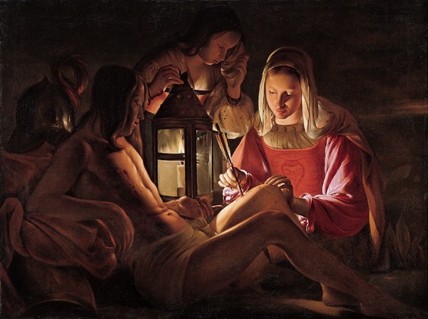 Святой Себастьян с фонарем, c.1630 - Жорж де ла Тур