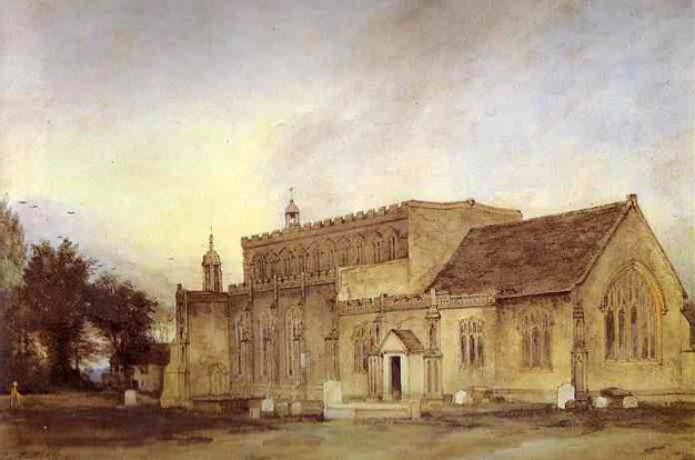 Церковь Ист-Бергхольт, 1811 - Джон Констебль