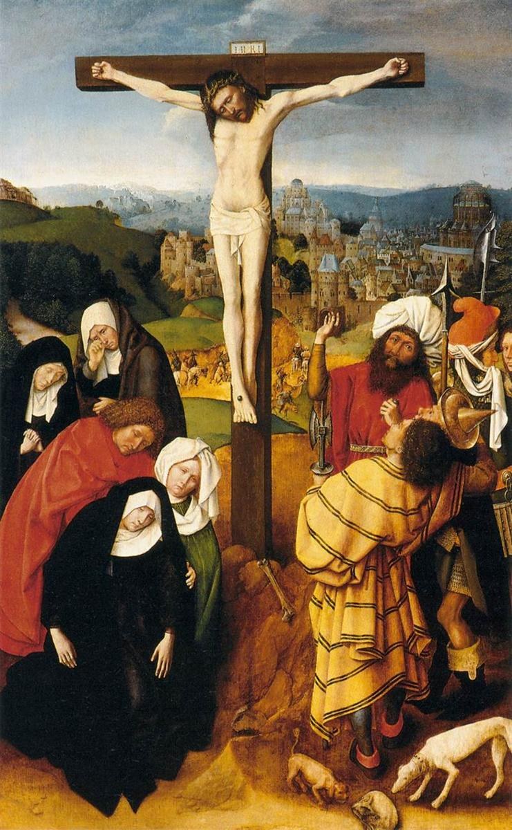 Распятие, c.1475 - Жерар Давид