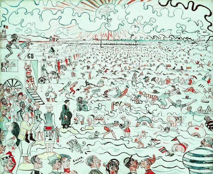Термы в Остенде, 1890