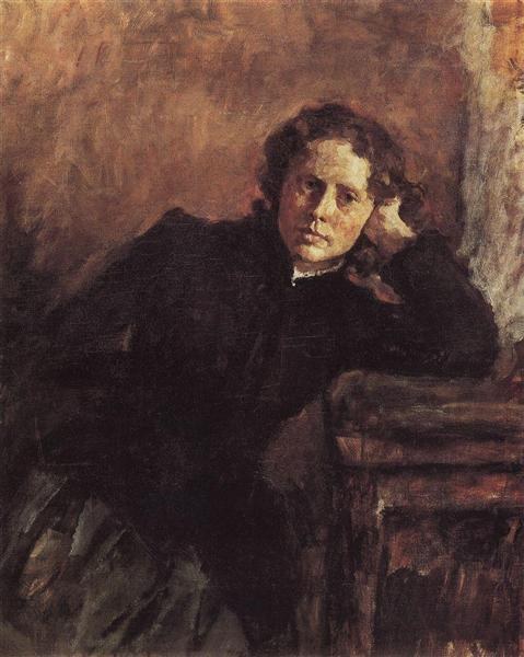 У Окна. Портрет Ольги Трубниковой, 1885