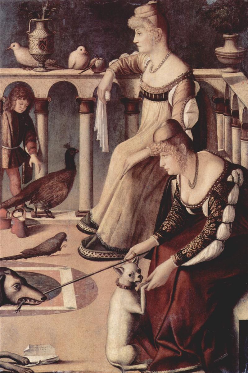 Две венецианки, c.1490
