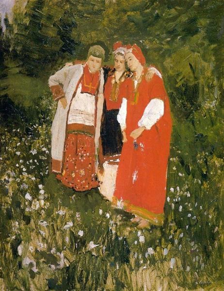 Северная идиллия, 1886 - Константин Коровин