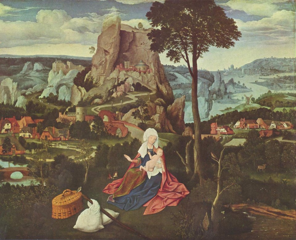 Остаток бегства в Египет, 1515 - 1524