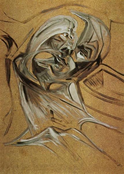 Топологический этюд «Взорванной головы», 1982