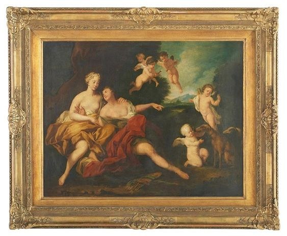 Венера и Адонис, c.1739