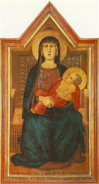 Мадонна Вико Л'Абате, 1319