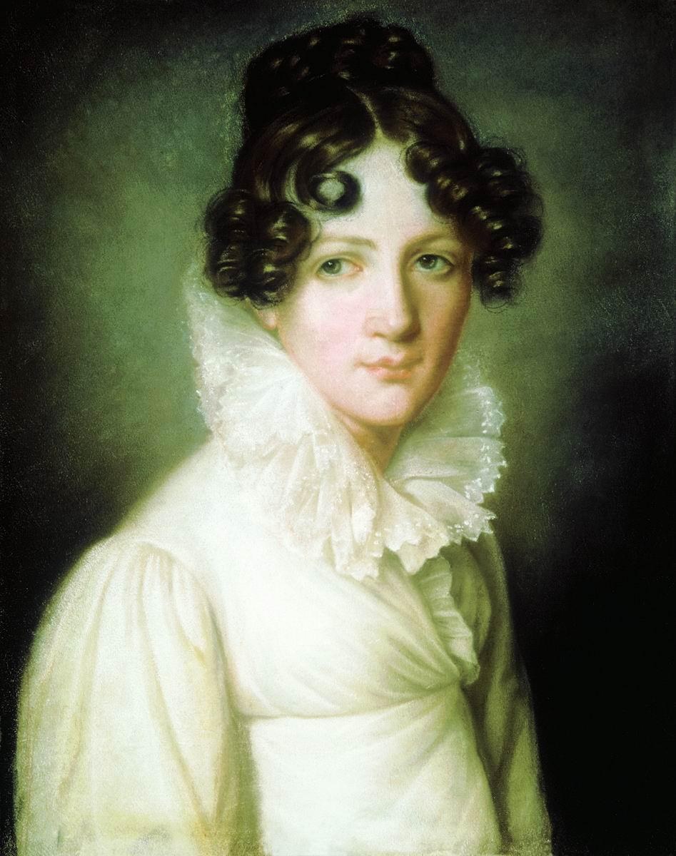 Портрет Натальи Павловны Строгановой, 1810 - Алексей Венецианов