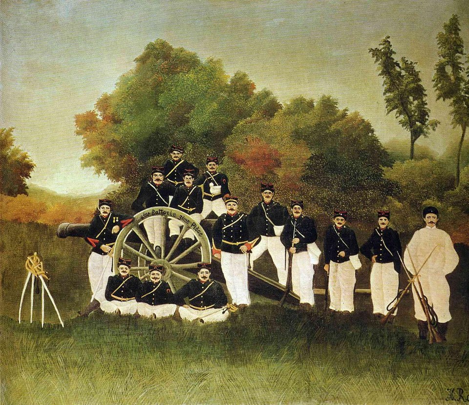 Артиллеристы, 1893