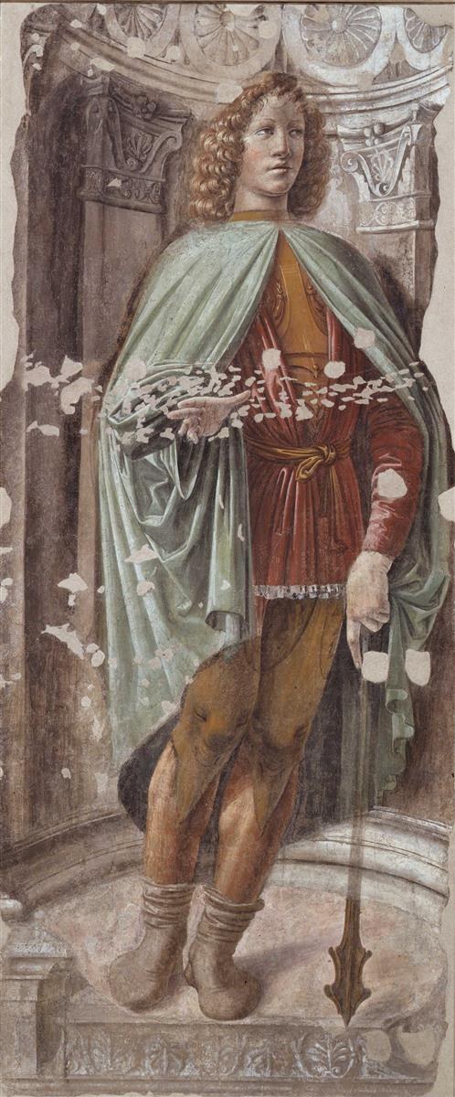 Мужчина с булавой, 1487