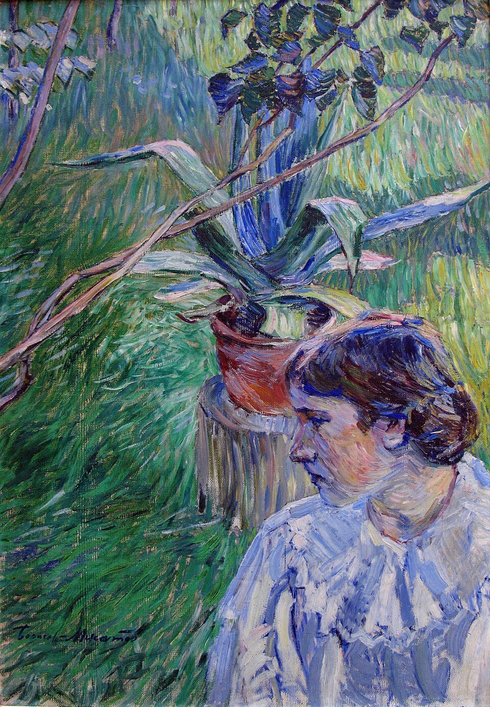 Девушка с Агавой, 1897