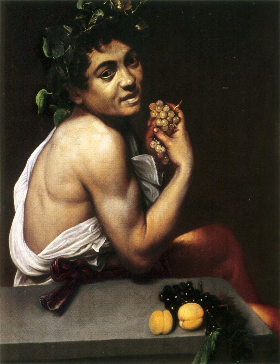 Молодой больной Вакх, c.1593