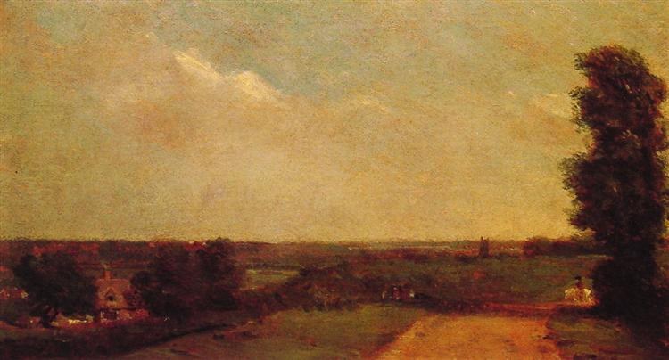 Вид на Дедхэм, 1808 - Джон Констебль