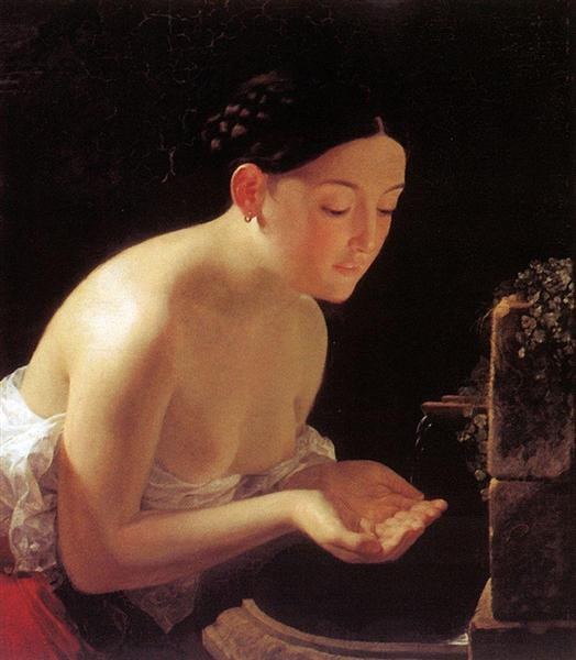 Итальянское утро, 1823 - Карл Брюллов