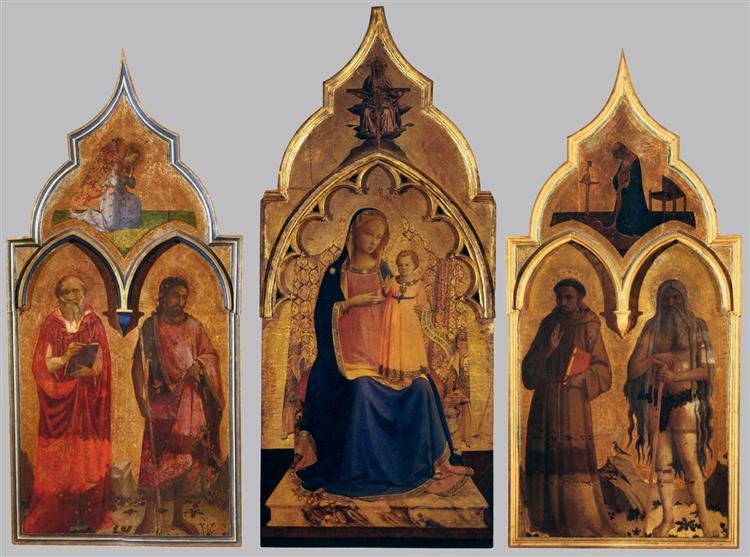 Алтарь компании Святого Франциска, c.1429 - Фра Анджелико