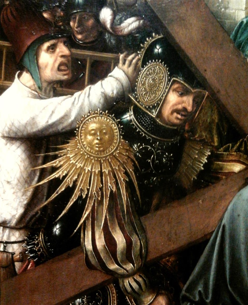 Несение креста со святой Вероникой (фрагмент), c.1510