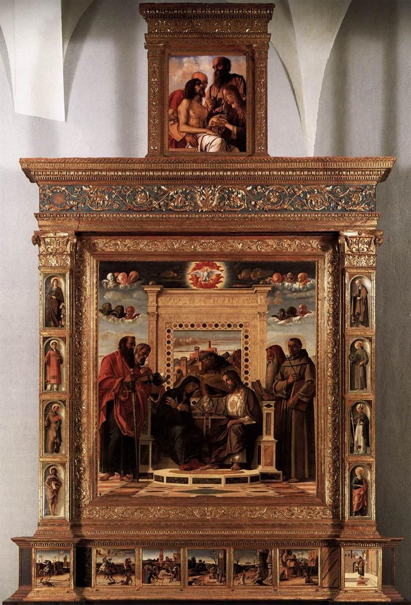 Алтарь Пезаро, 1471 - 1474