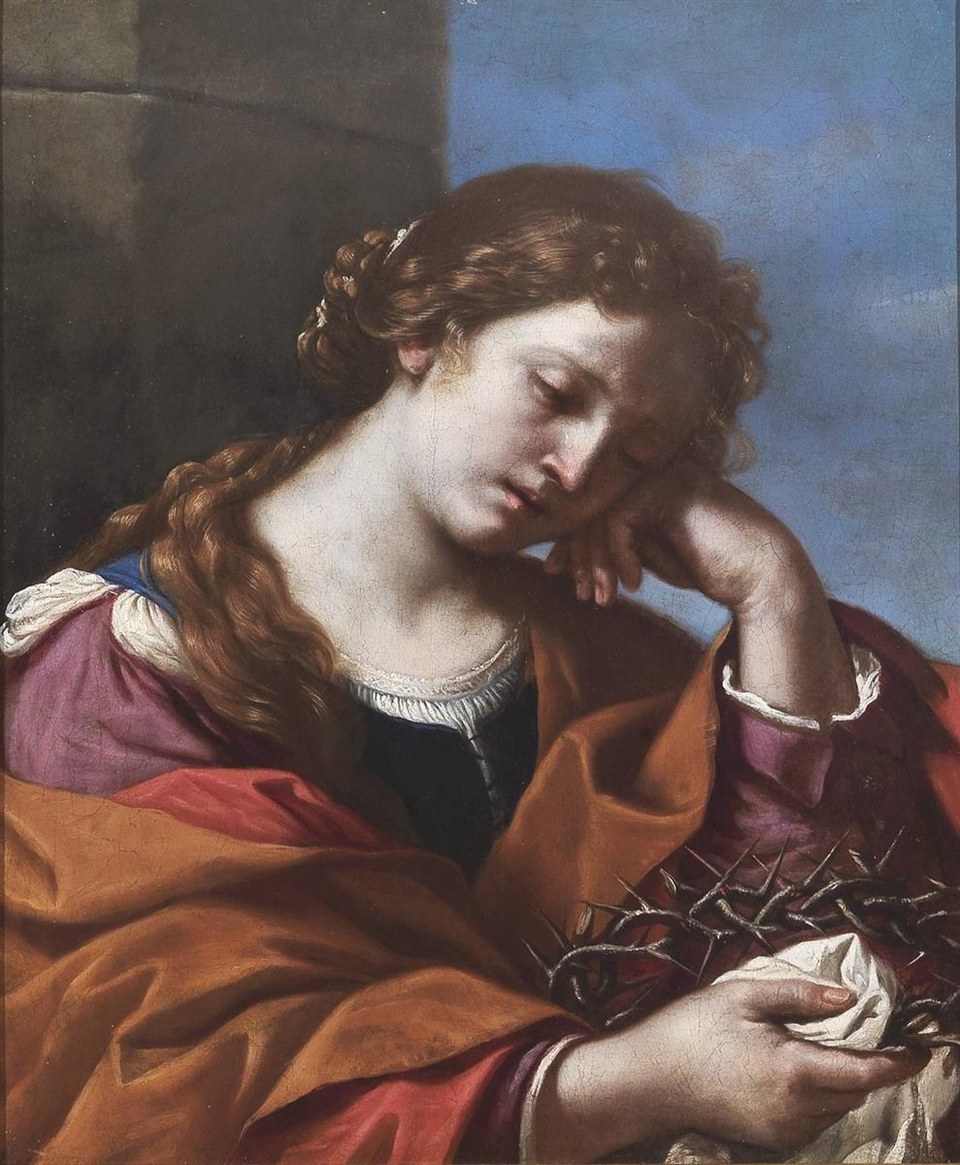 Магдалина созерцает терновый венец, 1632
