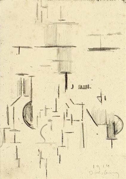 Абстрактная церковь, 1915