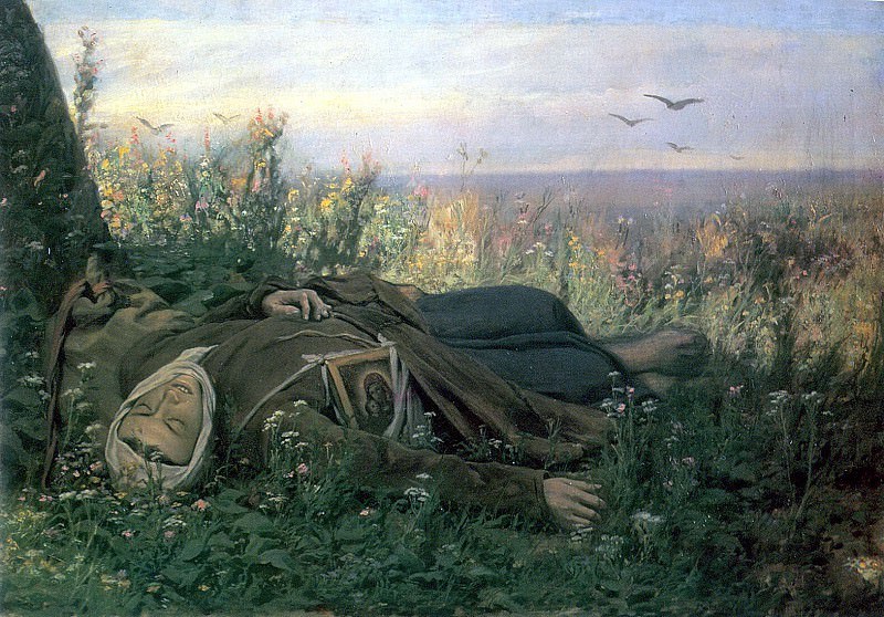Странница в поле. 1879 Х.