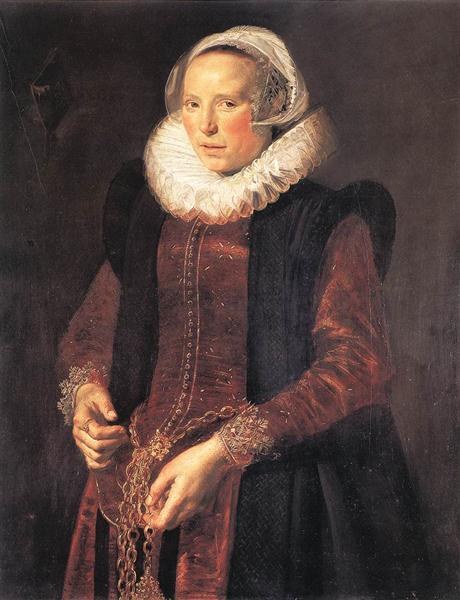 Портрет женщины, c.1611 - Франс Хальс