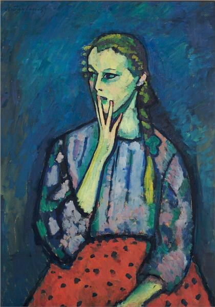 Портрет девушки, 1909