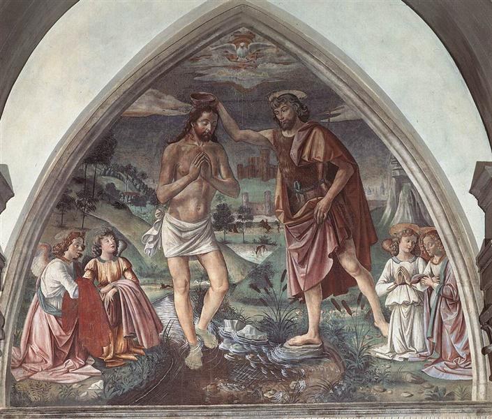 Крещение Христа, c.1473
