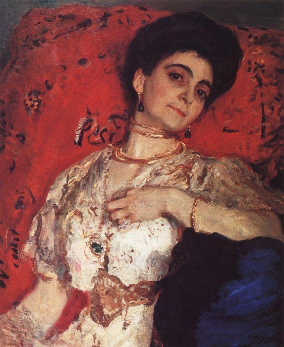Портрет М. Н. Акимовой. 1908