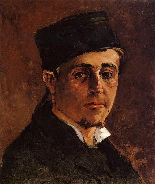 Мужчина с колпаком, c.1876