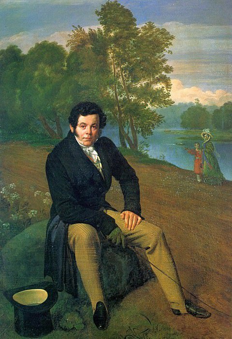 Портрет К. И. Альбрехта. 1827 Х.
