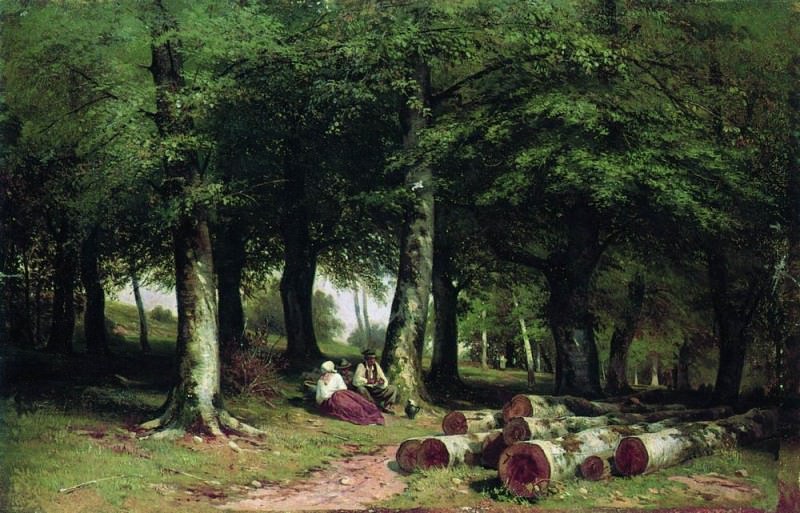 В роще 1869 35х53
