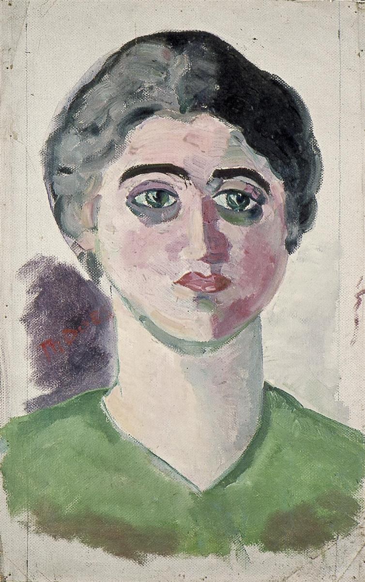 Портрет Лены Милиус, c.1915