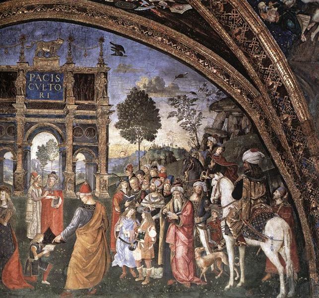 Диспут святой Екатерины (фрагмент), 1494