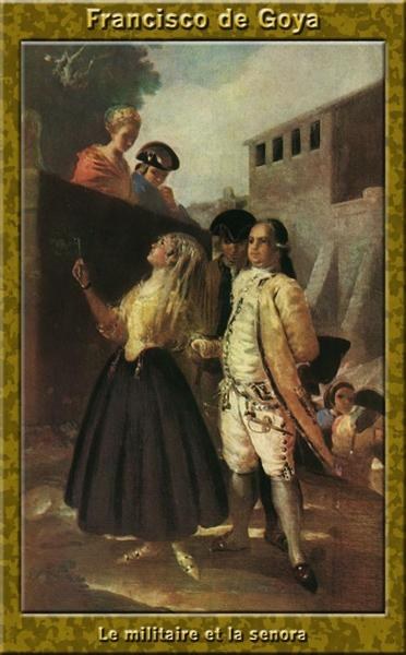 Военный и дама, 1778 - 1779