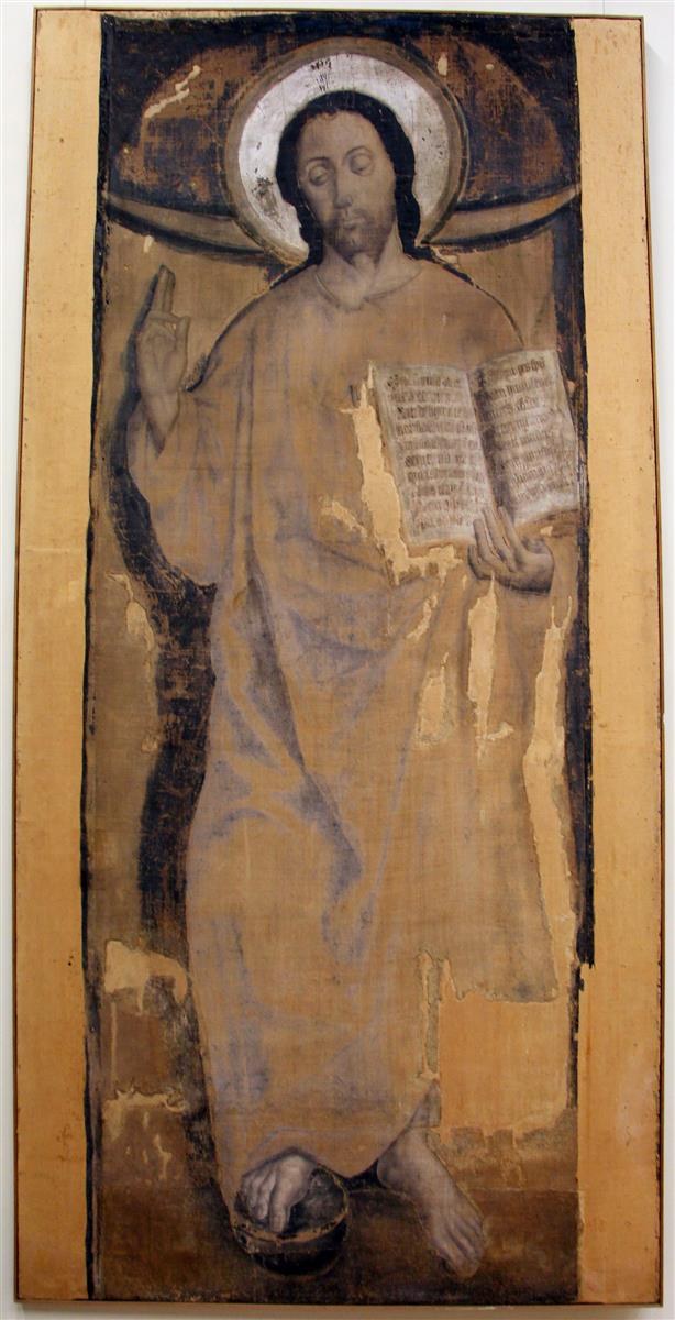 Искупитель Блессинг, c.1465 - c.1468 - Юстус ван Гент