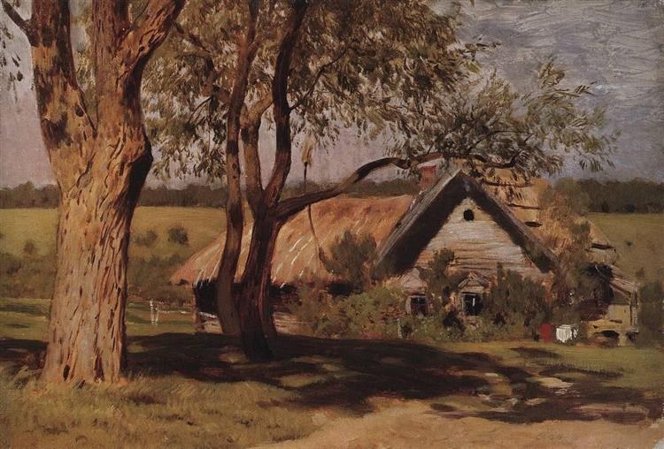Дом с метлами., c.1882
