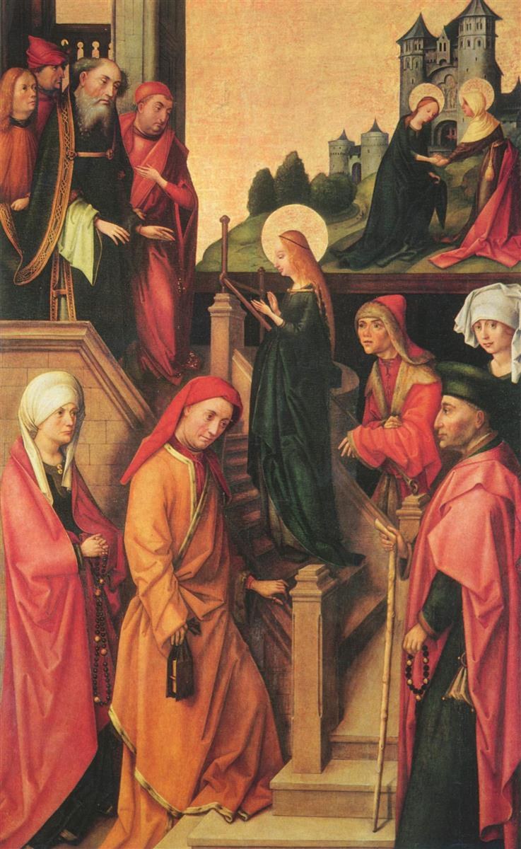 Введение Девы Марии в Иерусалимский храм, 1493
