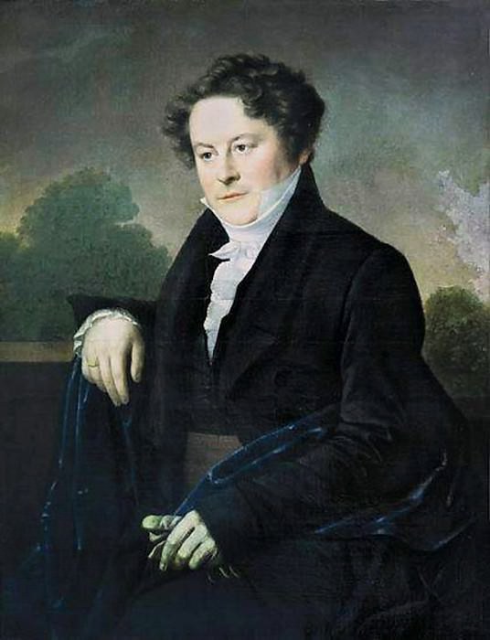 Мужской портрет. 1826. Х.