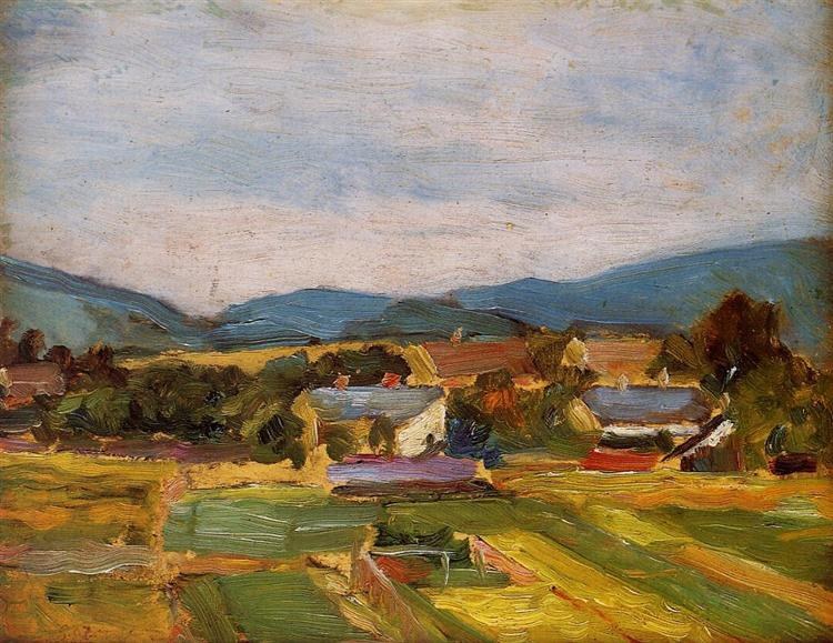 Пейзаж в Нижней Австрии, 1907