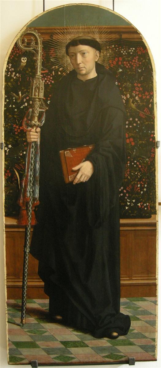 Полиптих Червары: Святой Мауро, 1506 - Жерар Давид