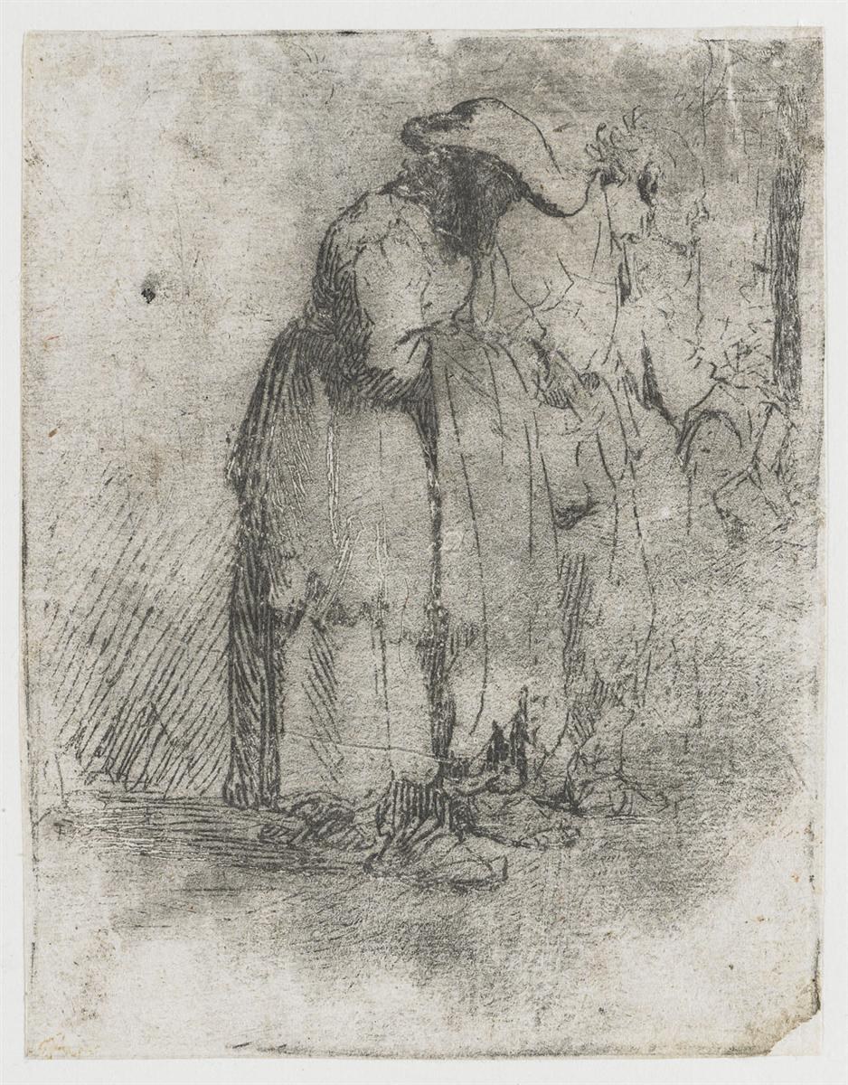 Нищий мужчина и женщина, 1628