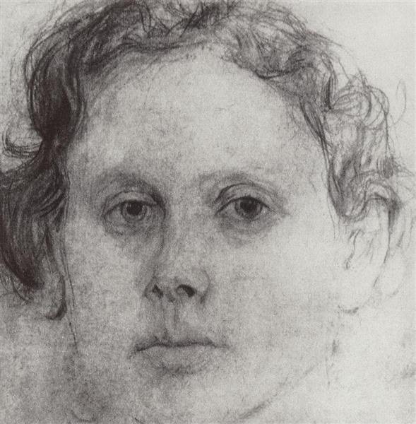 Портрет О. Трубниковой, 1885