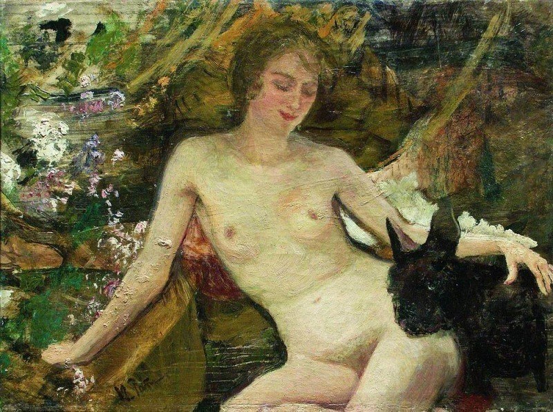 Натурщица
