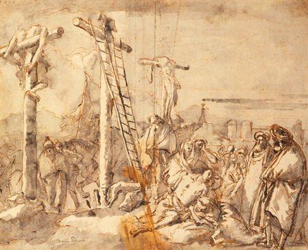 Оплакивание у подножия креста, 1760